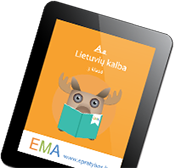 Išbandykite EMA lietuvių kalbą 3-4 klasėms
                        šiais mokslo metais NEMOKAMAI!